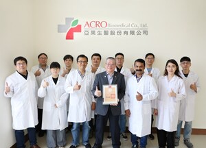 Taiwan's ACRO Biomedical Gains Regulatory Approval for Its Collagen Ophthalmic Matrix, Offering New Hope for Corneal Transplant Patients