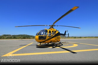 AEROCOR's first rotorcraft acquisition, a beautiful MESSERSCHMITT B0-105C