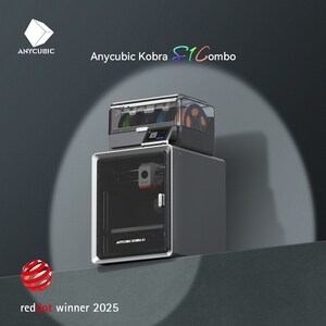 Design Meets Demand: Anycubic's Kobra S1 Combo Tops Sales and Wins Red Dot Award