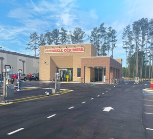 AUTOBELL® CAR WASH ADDS LOCATION IN GROWING GREATER CHARLESTON MARKET, DEBUTS FLEXIBLE DESIGN CONCEPT