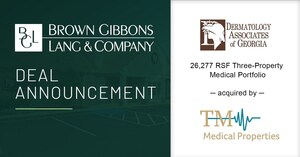 BGL Announces the Real Estate Sale of Dermatology Associates of Georgia