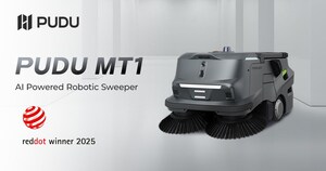 Der PUDU MT1 von Pudu Robotics gewinnt den renommierten Red Dot Award 2025 für Produktdesign