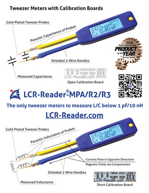 Siborg Systems Introduces Proprietary Calibration Boards to Extend Tweezer LCR-Meter Measurement Range Below 1 pF/10 nH